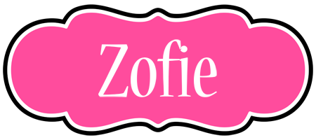 Zofie invitation logo