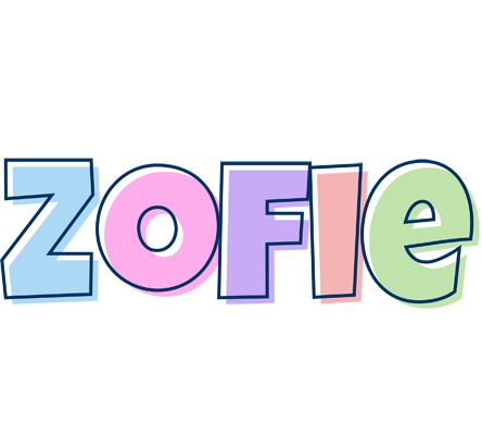 Zofie pastel logo