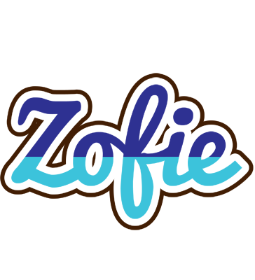 Zofie raining logo