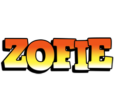 Zofie sunset logo
