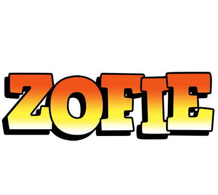 Zofie sunset logo