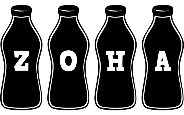 Zoha bottle logo