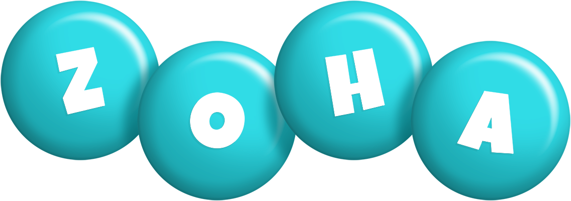 Zoha candy-azur logo