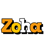 Zoha cartoon logo