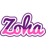 Zoha cheerful logo