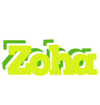 Zoha citrus logo