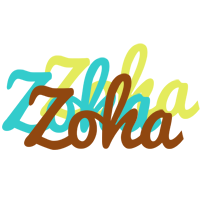 Zoha cupcake logo