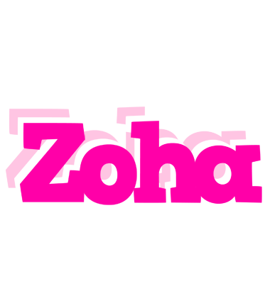 Zoha dancing logo