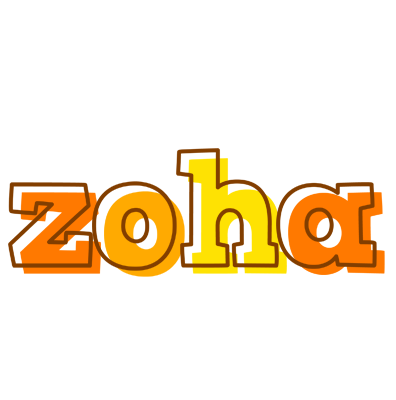 Zoha desert logo