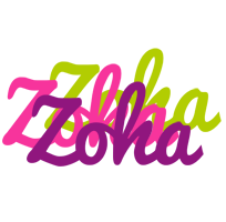 Zoha flowers logo