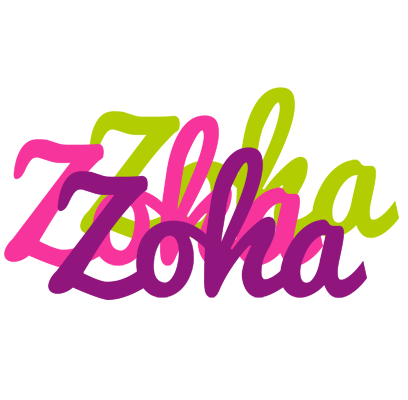 Zoha flowers logo