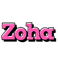 Zoha girlish logo