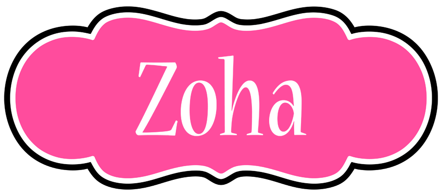 Zoha invitation logo