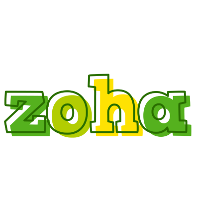 Zoha juice logo