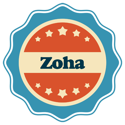 Zoha labels logo