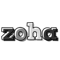 Zoha night logo