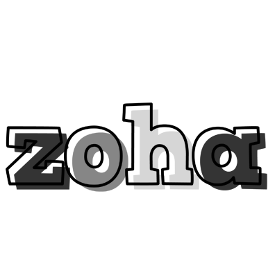 Zoha night logo