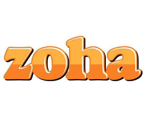 Zoha orange logo