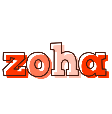 Zoha paint logo
