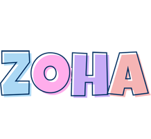 Zoha pastel logo