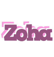 Zoha relaxing logo