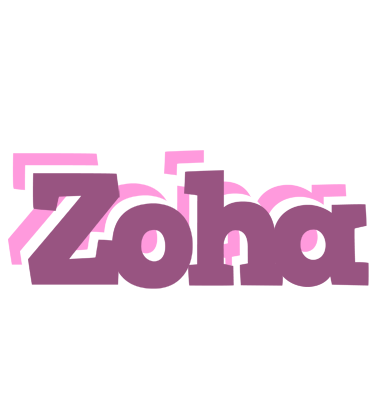 Zoha relaxing logo