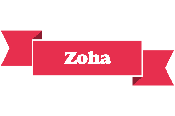 Zoha sale logo