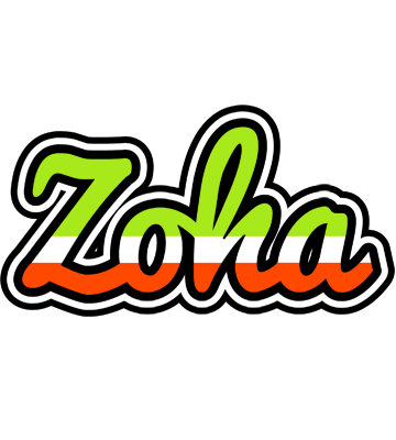 Zoha superfun logo