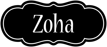 Zoha welcome logo