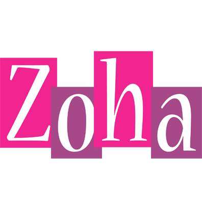 Zoha whine logo