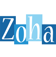 Zoha winter logo