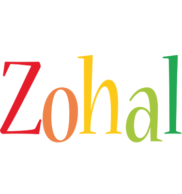 Zohal birthday logo