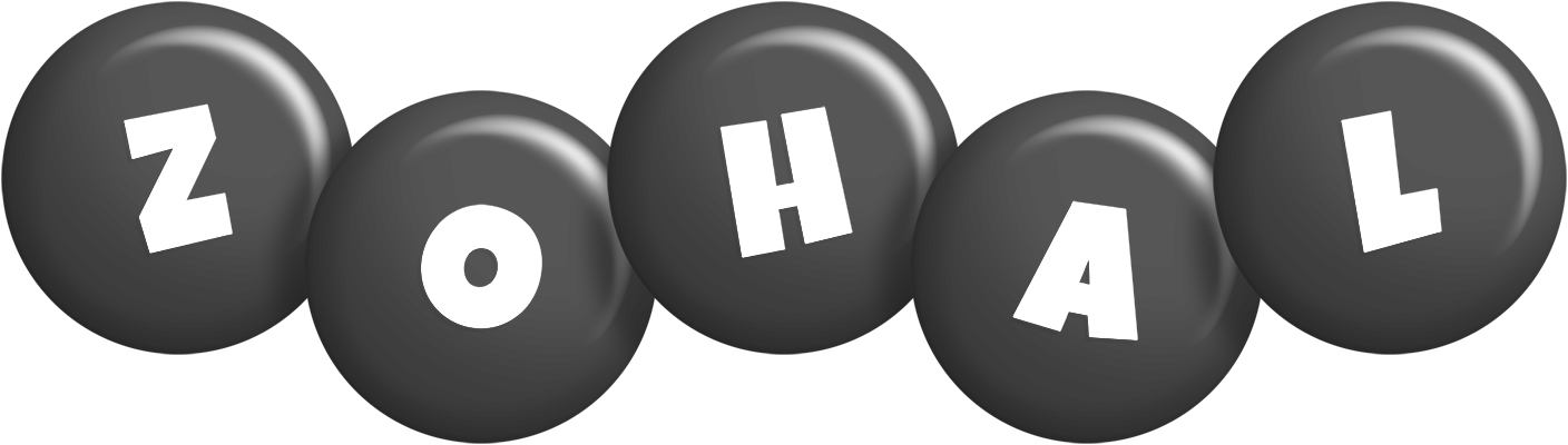 Zohal candy-black logo