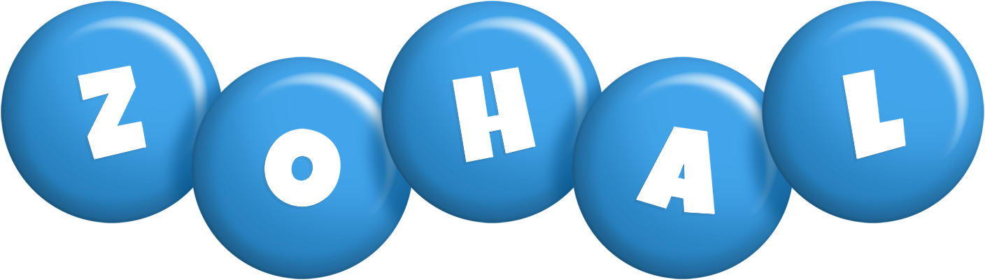 Zohal candy-blue logo