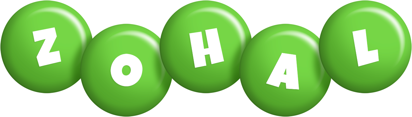 Zohal candy-green logo