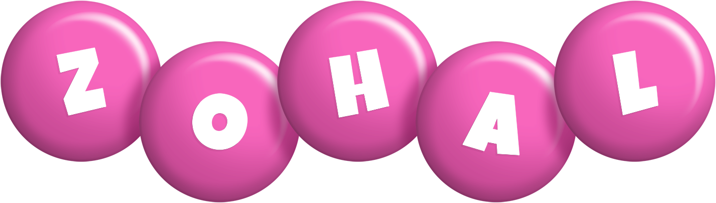 Zohal candy-pink logo