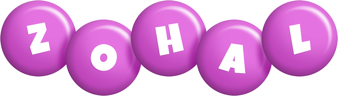 Zohal candy-purple logo