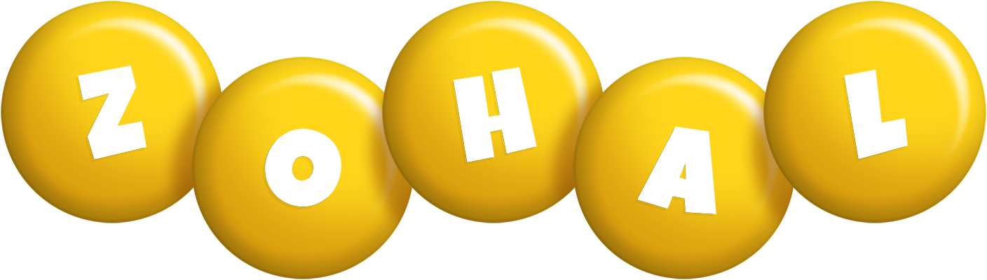 Zohal candy-yellow logo