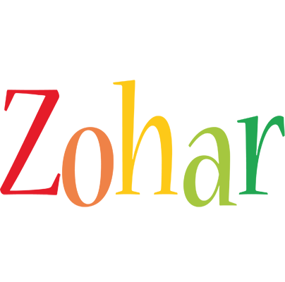 Zohar birthday logo