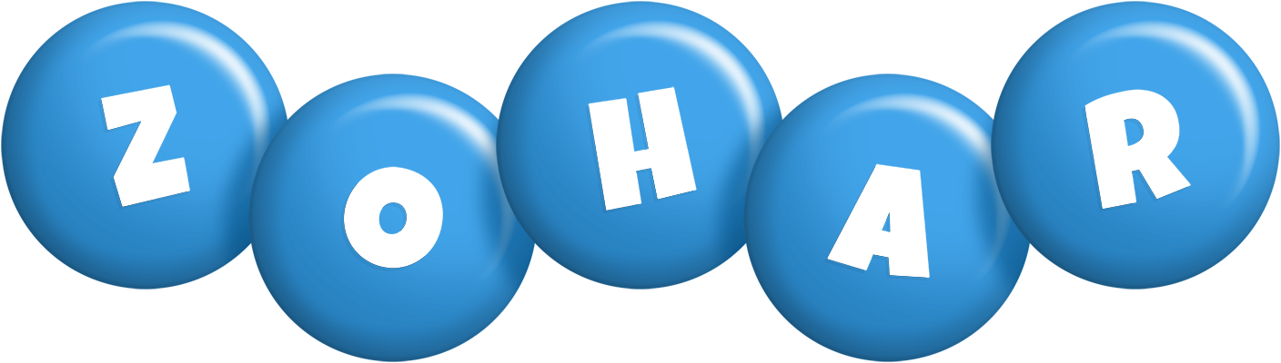 Zohar candy-blue logo