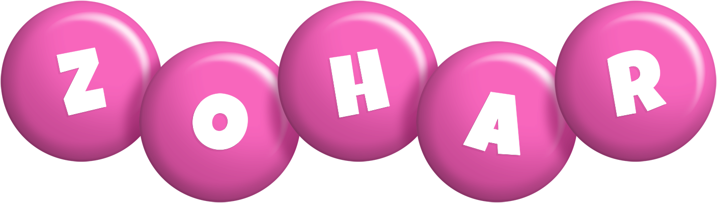 Zohar candy-pink logo