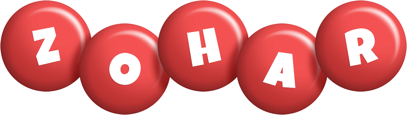 Zohar candy-red logo