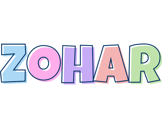 Zohar pastel logo
