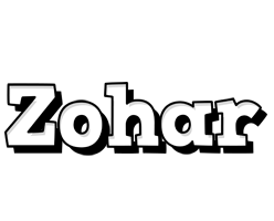 Zohar snowing logo