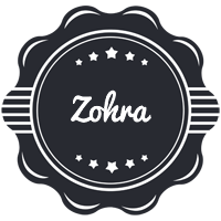 Zohra badge logo