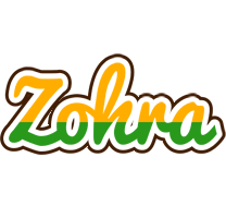 Zohra banana logo