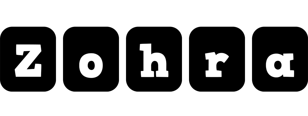 Zohra box logo