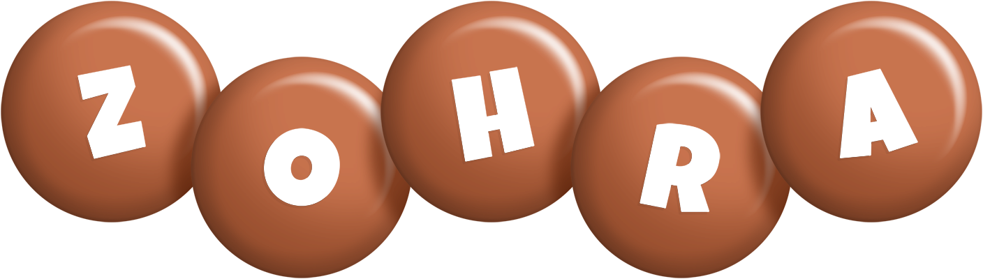 Zohra candy-brown logo