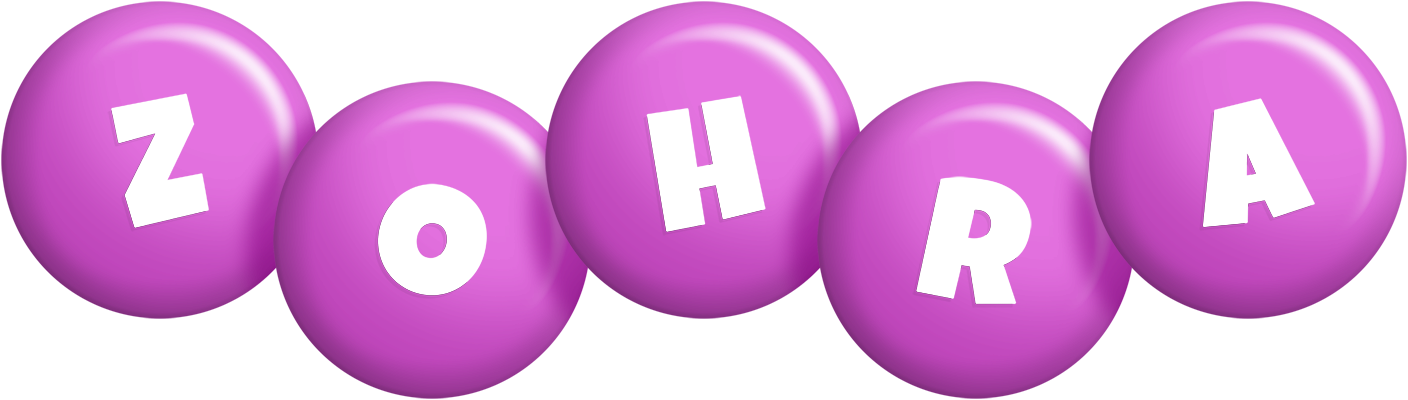 Zohra candy-purple logo
