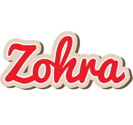 Zohra chocolate logo